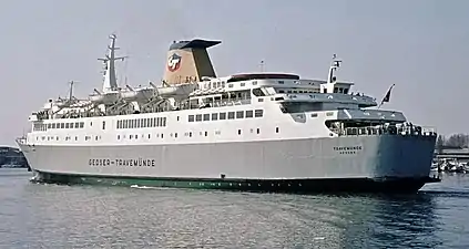 Fährschiff Travemünde (II)1971–1981