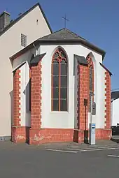 Chor der ehemaligen Pfarrkirche von Treis