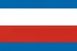 Flagge des Okresy im Trenčiansky kraj