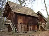 Treppenspeicher auf dem Hof von der Ohe in Oberohe