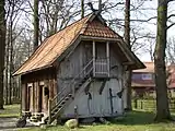 Treppenspeicher von 1808 in Weesen