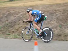 Trevor Wurtele im Wildflower Triathlon, 2009