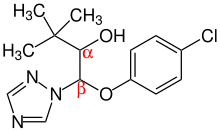 Triadimenol mit eigens markierter alpha- und beta-Position