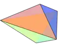 Dreiseitige regelmäßige Doppelpyramide