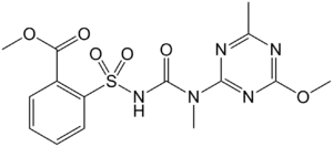 Strukturformel von Tribenuron-methyl