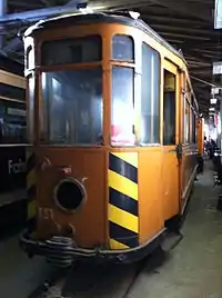 Historischer Triebwagen 141