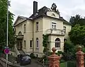Trier, Katharinenufer 1, neuklassizistische Villa, 1920, Architekten Peter Marx und Peter Gracher
