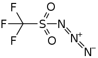 Struktur von Trifluormethansulfonylazid