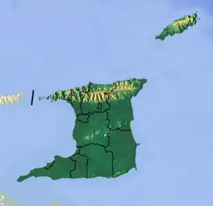 Im Norden Trinidads: Die Northern Range.
