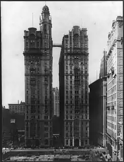 Trinity and U.S. Realty Buildings
