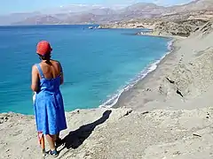 Pavlos-Düne(Blick Richtung Triopetra)