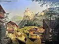 Darstellung in einem Bild von Josef Arnold dem Jüngeren um 1845