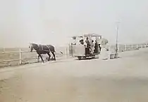 Personenverkehr um 1900