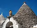 Dach eines Trullo