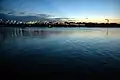 Sonnenuntergang mit der Truong-Tien-Brücke