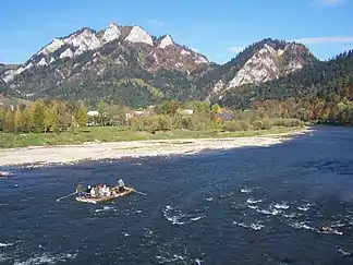 Blick vom Dunajec