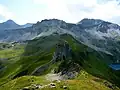 Blick vom Plattenhorn Richtung Hörnli und Hörnligrat
