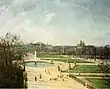 Le Jardin des Tuileries, matin, soleil
