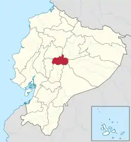 Lage in Ecuador