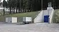 Notausgang oberhalb vom Nordportal, Frühjahr 2018