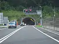 Südportal des Grenztunnels Füssen