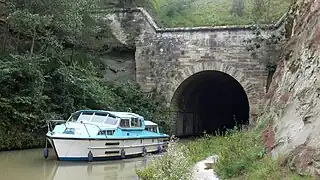 Kanaltunnel Malpas, nordöstliches Mundloch