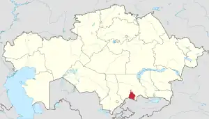Lage in Kasachstan
