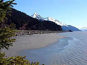 Turnagain Arm im Cook Inlet