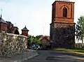Glockenturm der Kirche