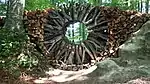 Arrangement in der Ausstellung Kunst am Schlossberg 2018