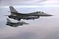 F-16A/B Fighting Falcon der RJAF, stationiert auf der Air Base