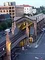 Brücke über die Potsdamer Straße und Bahnhofshalle
