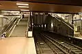 Aufgang von der Bahnsteigebene zur Verteilerebene
