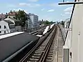 Hochbahntrasse Richtung Fürth