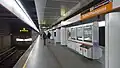 Bahnsteig der Station