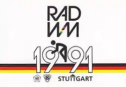 Logo der UCI-Straßen-Weltmeisterschaften 1991