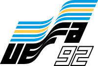 Logo der Fußball-Europameisterschaft 1992