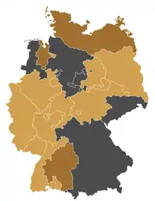 Gliedkirchen der UEK