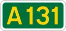A131 road
