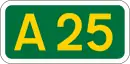 A25 road