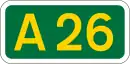 A26 road