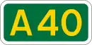 A40 road