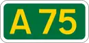 A75 road