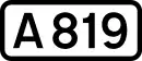 A819 road