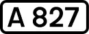 A827 road