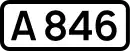 A846 road