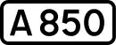 A850 road