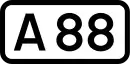 A88 road