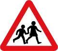 School crossing: Kinder