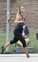 Valarie AllmanRang vierzehn mit 53,85 m